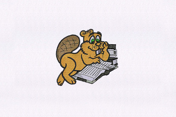 Beaver Embroidery Design Review for Gift Shops