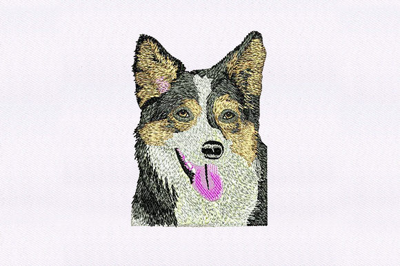 Design Review: German Shepherd Face for Boutique Sweatshirts