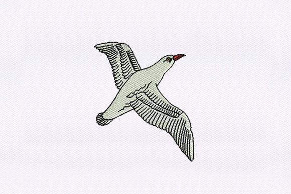 Flying Seagull Bird: A Designer’s Review for Seasonal Embroidery