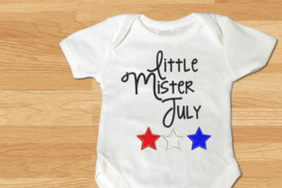 Little Mister July Stars Applique Review